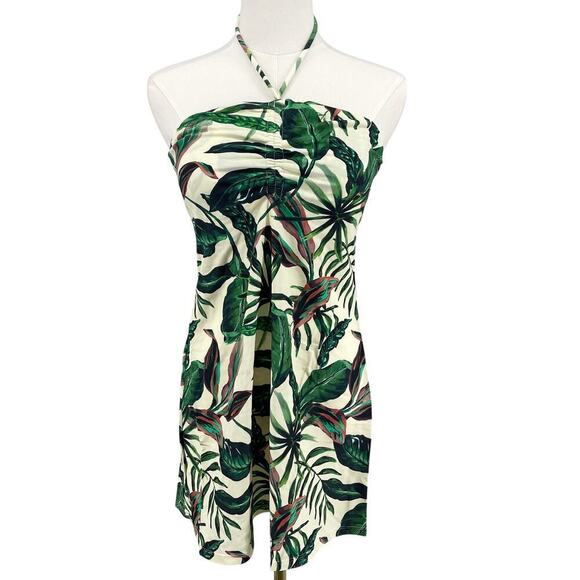 ANDIE Swimwear The Waikiki Dress Cover Up Green Leaf Size Small New with tags! - Picture 3 of 8